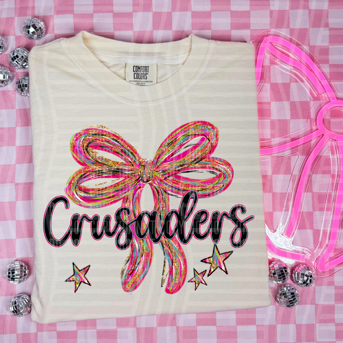 Crusaders Whimsical Bow (caplinger) DTF transfer
