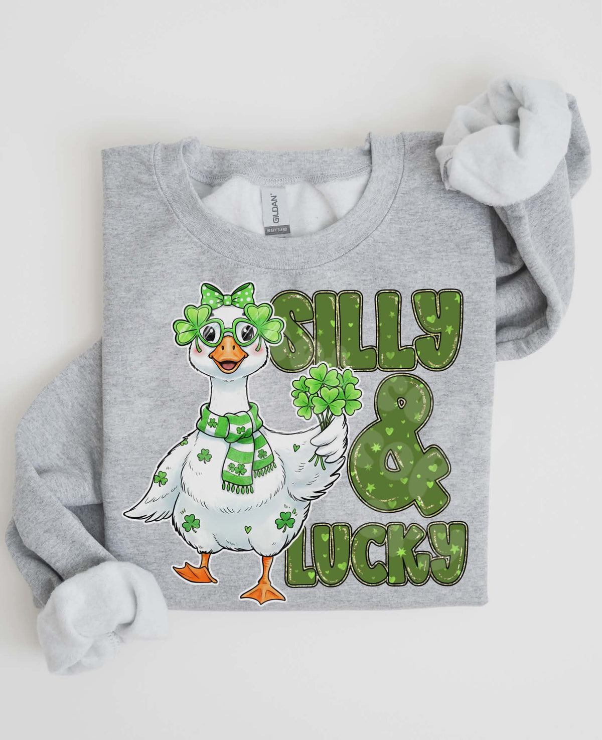Silly and lucky goose (C’s) DTF transfer