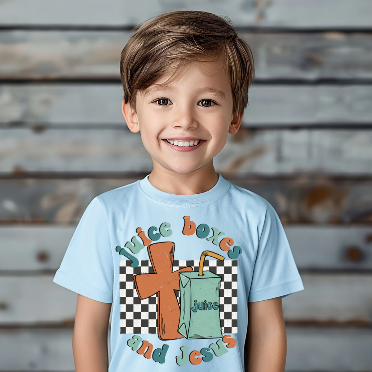 Juice Boxes And Jesus boys 68307  DTF Transfer