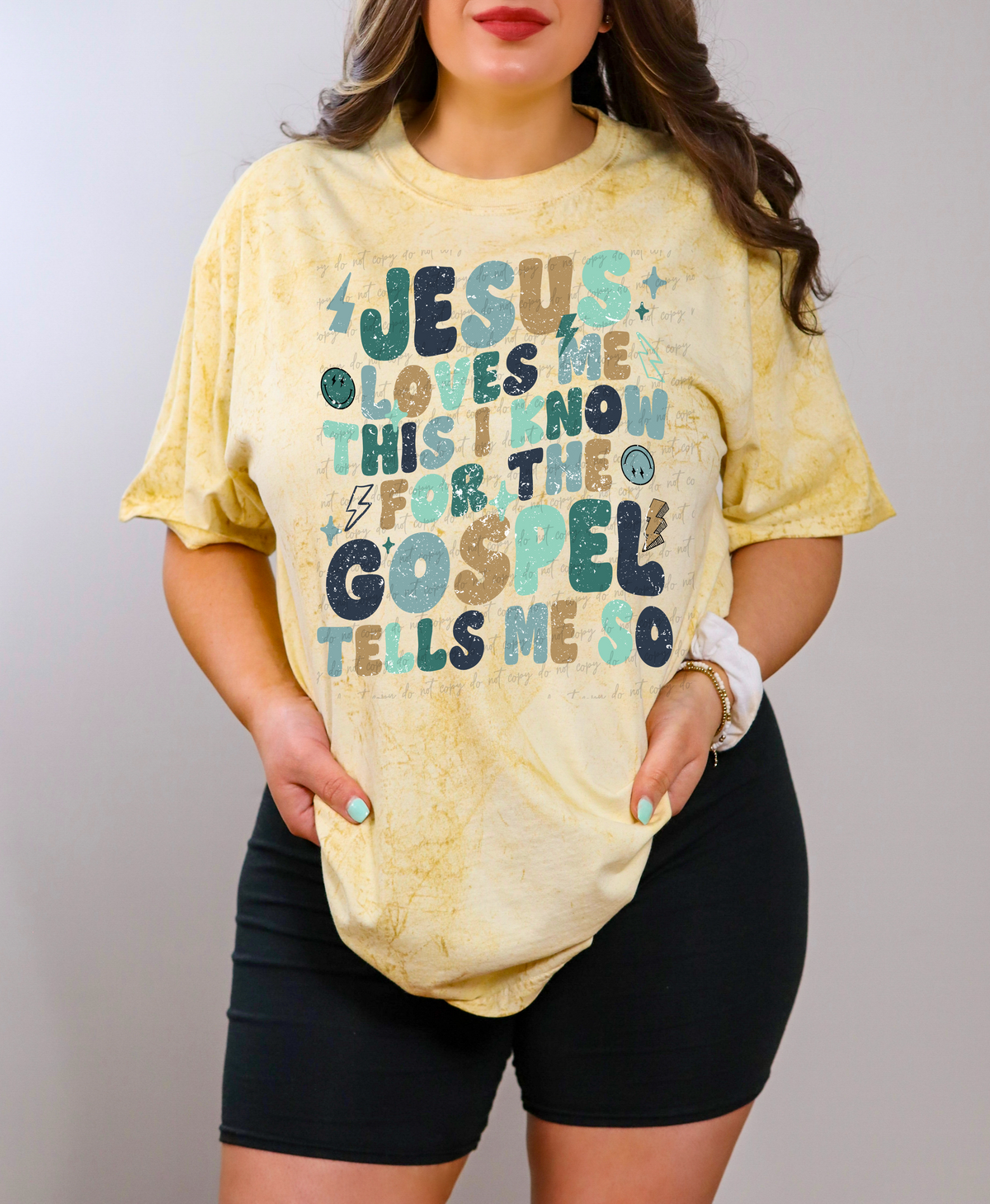 Jesus loves me this i know for the gospel tell me so  28919 DTF Transfer