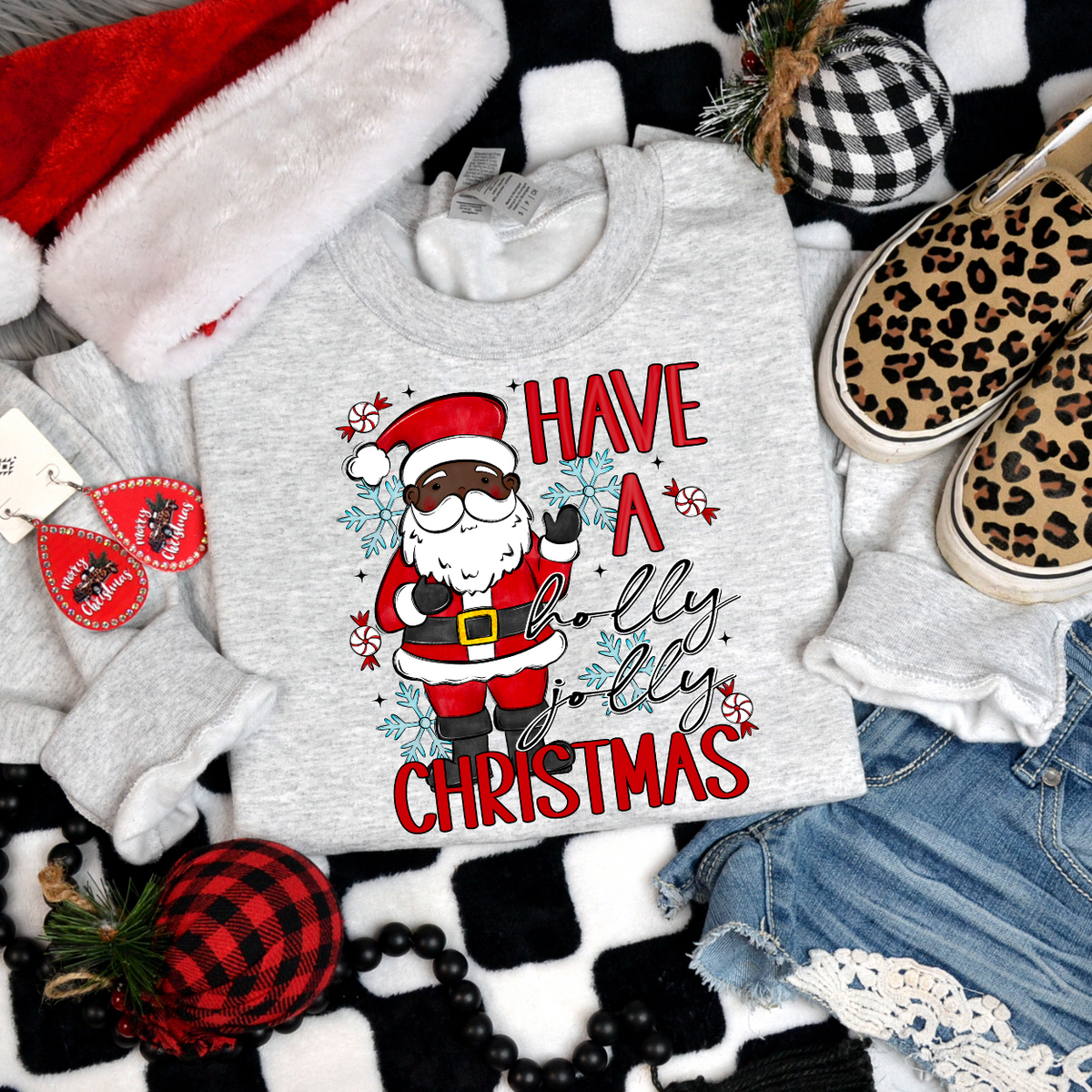 Have A Holly Jolly Christmas (FDCD) DTF Transfer