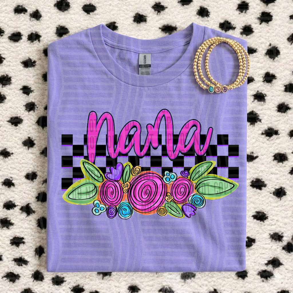 purple nana (Caplinger) DTF Transfer