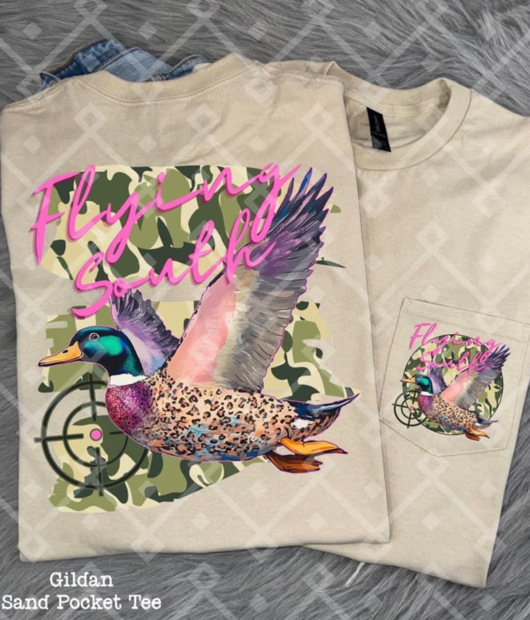 Flying south BACK (Crafti) 103236 DTF transfer