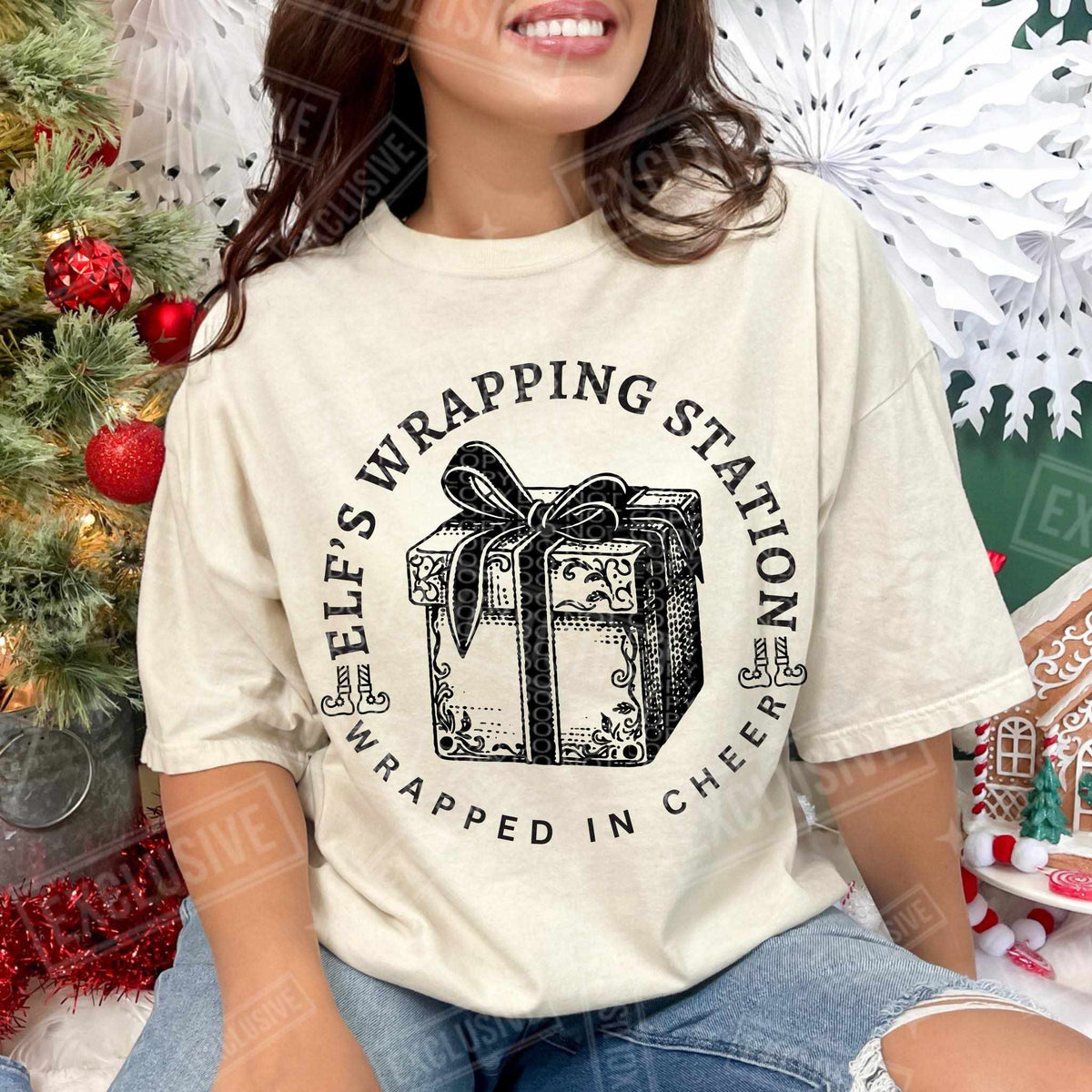 Elf’s wrapping station exclusive (HW) 60163 DTF transfer