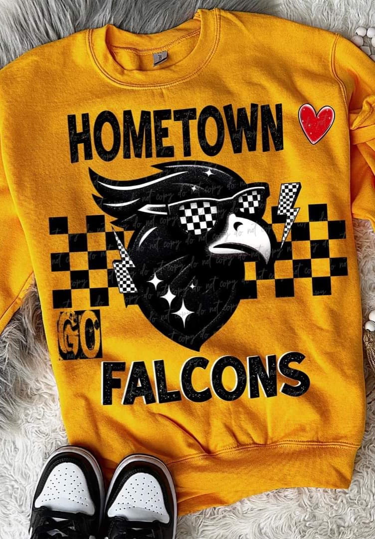 Hometown falcons (VIRGO) 55672 DTF transfer