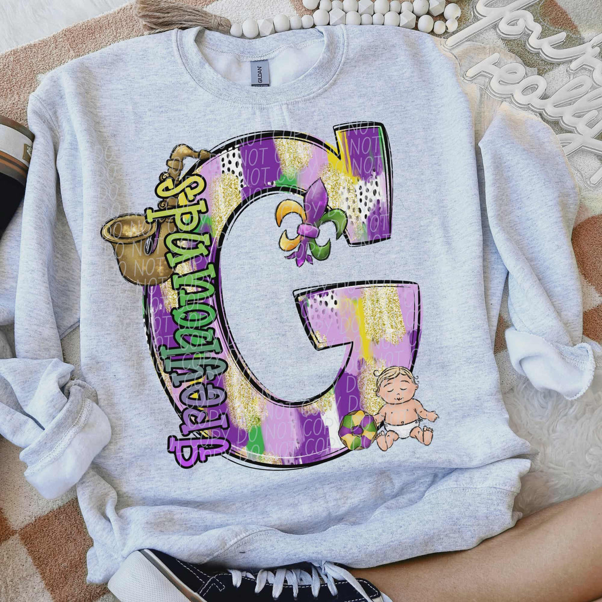 Greyhounds Mardi Gras (city) DTF Transfer