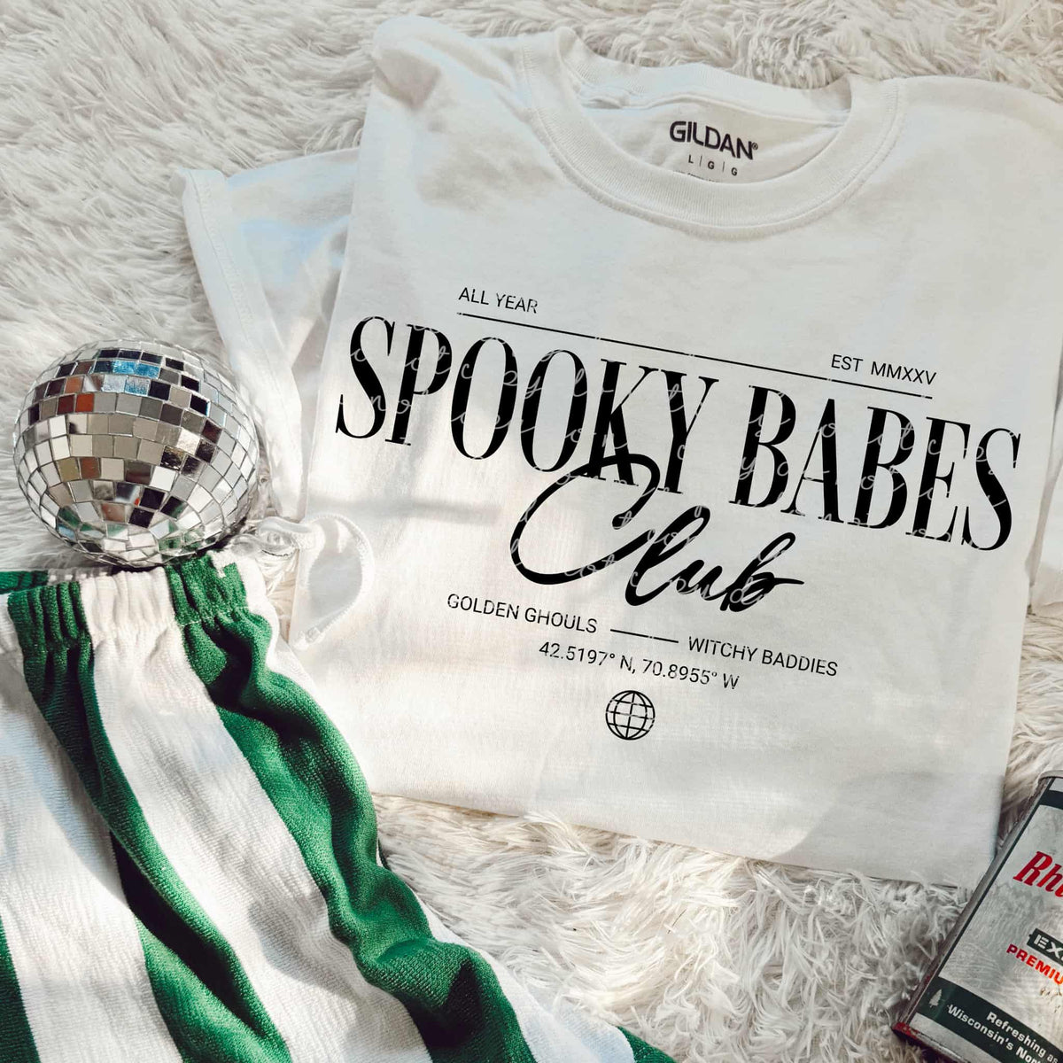 Spooky Babes club BLACK (MMD) DTF transfer