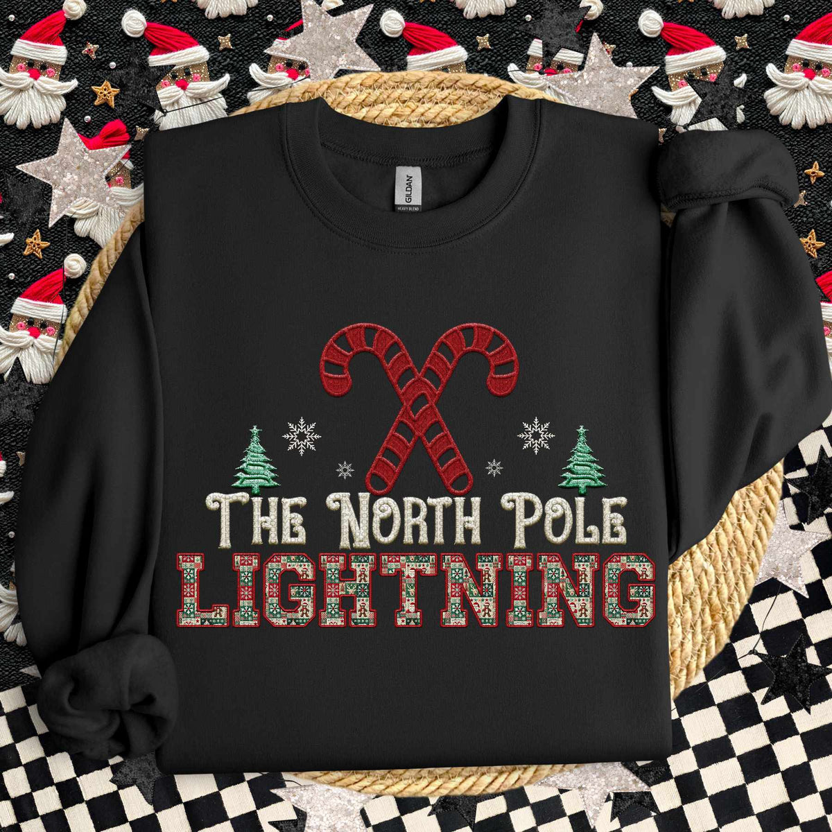 The North Pole lightning 65318 DTF transfer