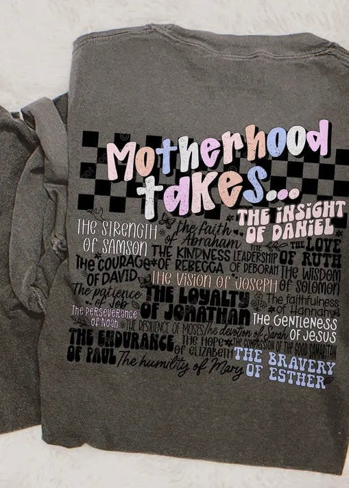 Motherhood takes subway 98600 DTF transfer