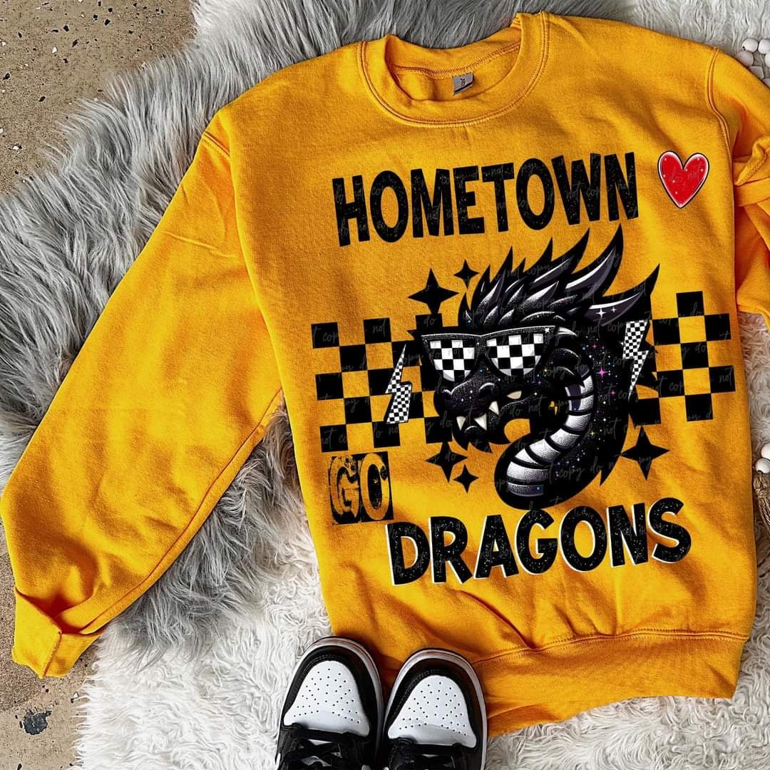 Hometown dragons (VIRGO) 55708 DTF transfer