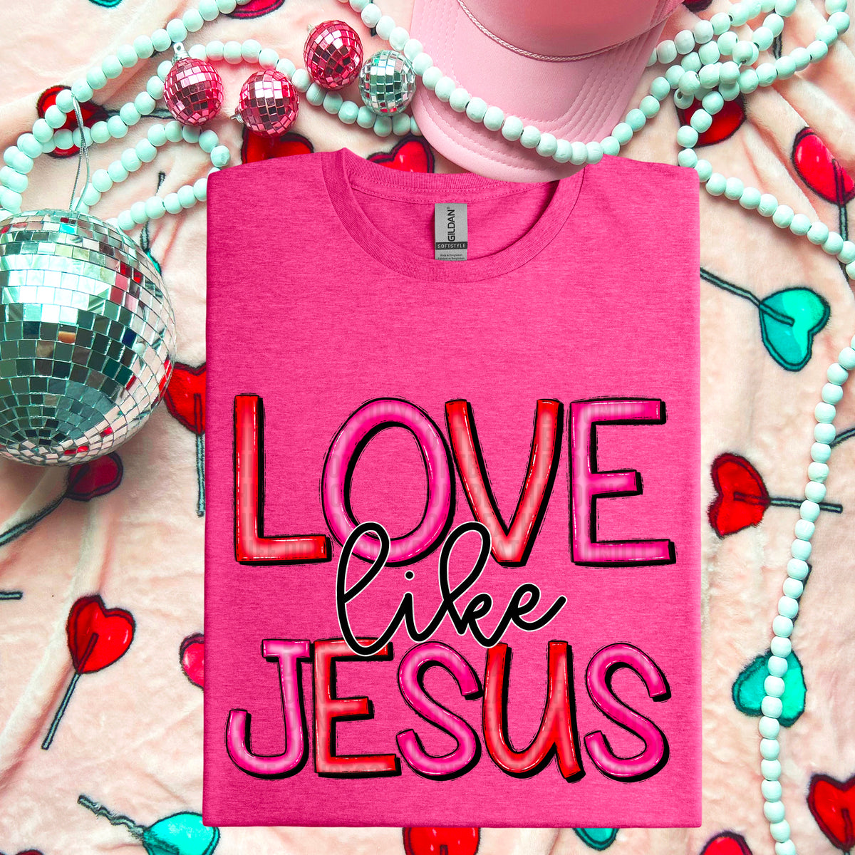 Love like Jesus 103757 DTF transfer