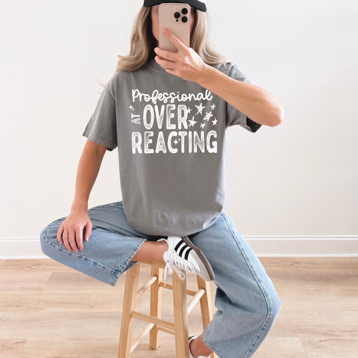 Professional at overreacting (white) (CSC) DTF Transfer