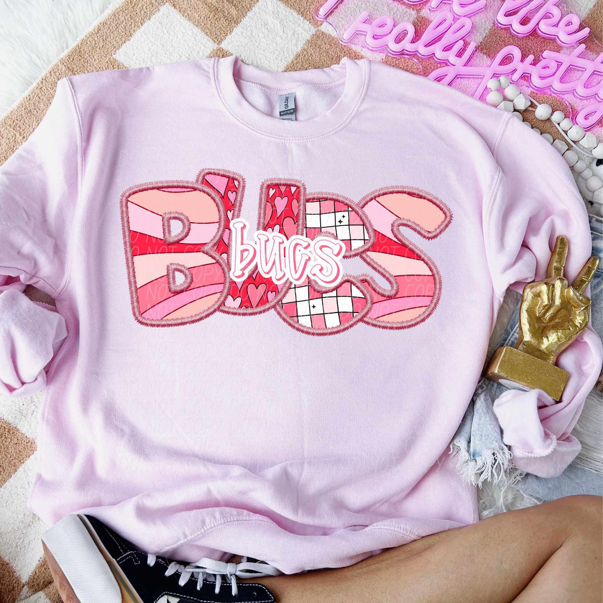 Bucs pink groovy (CITY) 79590 DTF transfer