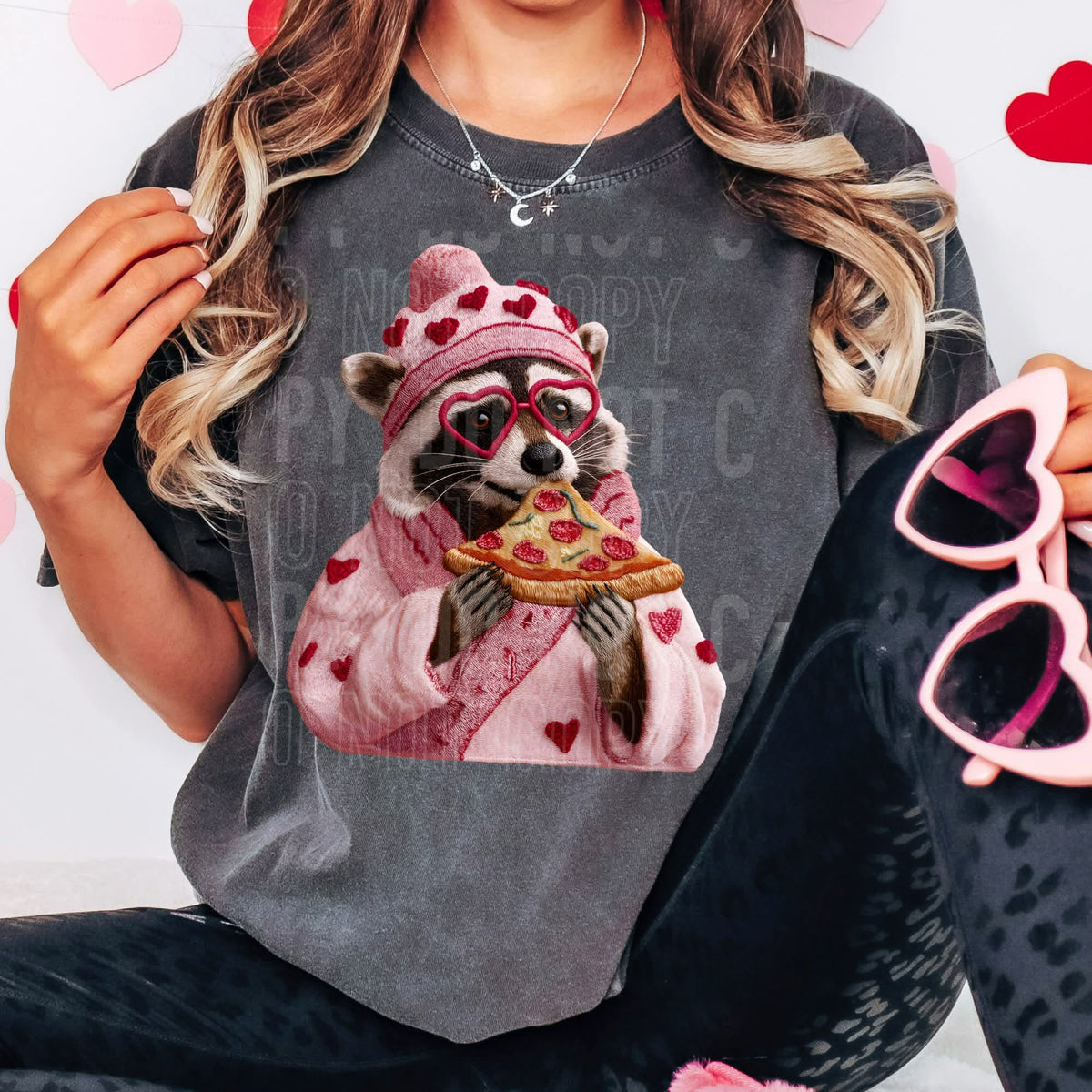 Pizza Raccoon (SBB) DTF transfer