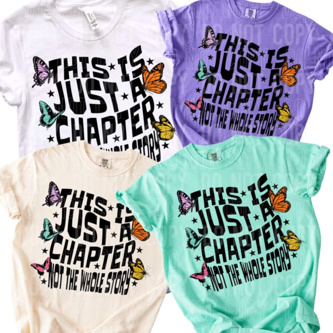 This is just a chapter not the whole story 91044 DTF transfer