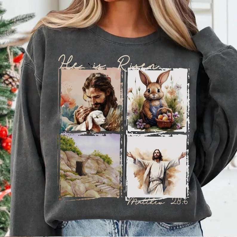 He is risen blocks 84369 DTF transfer