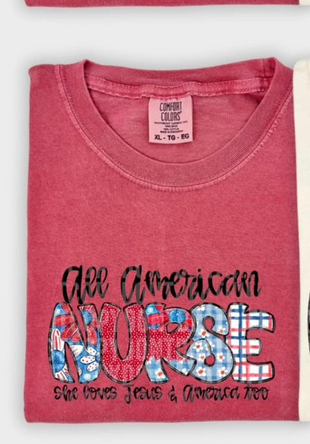 All American nurse (SDD) 99305 DTF transfer