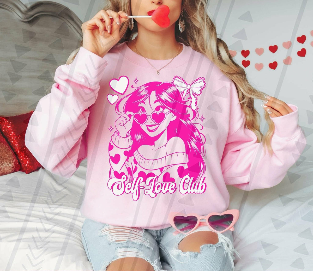 Self love club M (Tgg) DTF Transfer