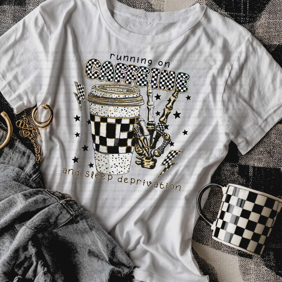 Caffeine and Sleep Deprivation (REVEL) DTF Transfer