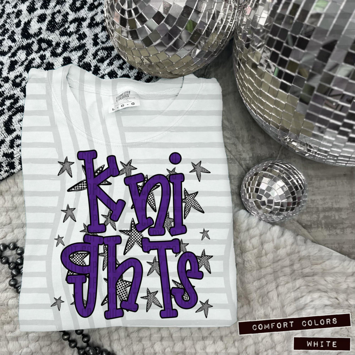 Purple Staggered Mascots (Caplinger)