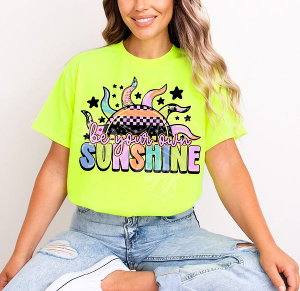 Be your own sunshine (C’s) Sunday Special DTF transfer