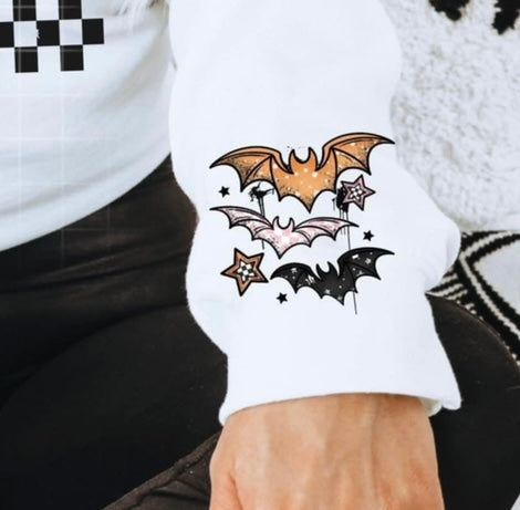Bats black details (CSC) 106819 DTF transfer