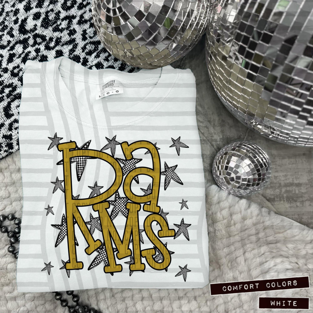 Gold Staggered Mascots (Caplinger)