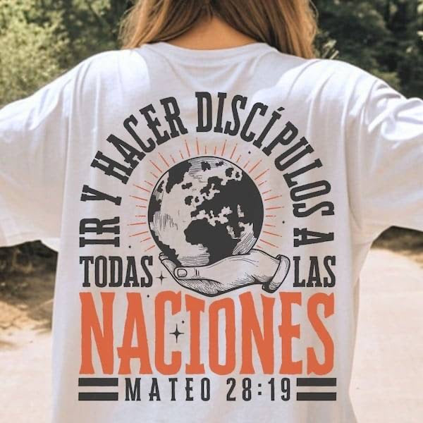 Ir y hacer discipulos a todas las naciones (KARTA) 62942 DTF transfer