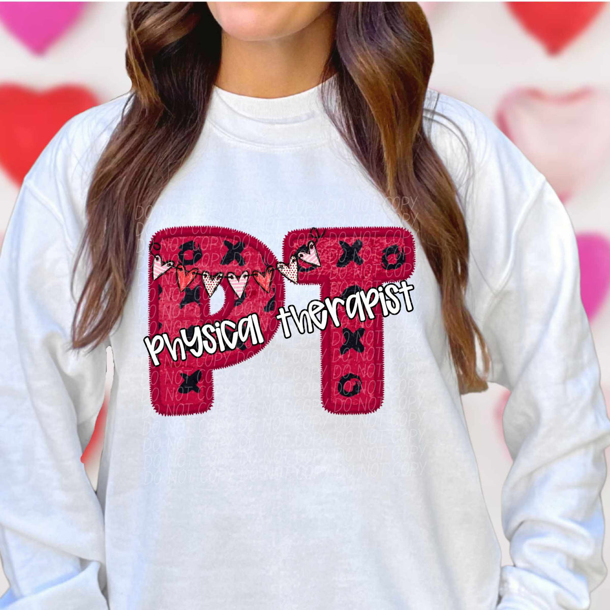 PT physical therapist valentine (CITY) 79120 DTF transfer