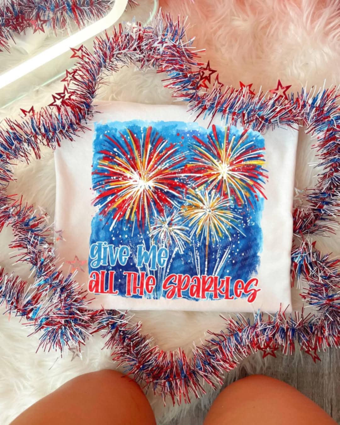 Give me all the sparklers (UD) 99554 DTF transfer