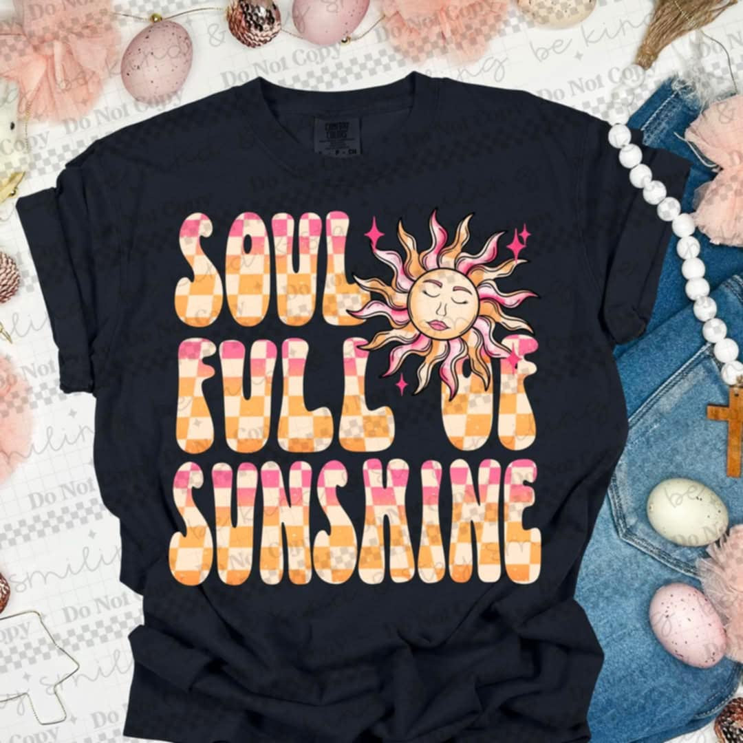 Soul full of sunshine (CMLD) 94346 DTF transfer