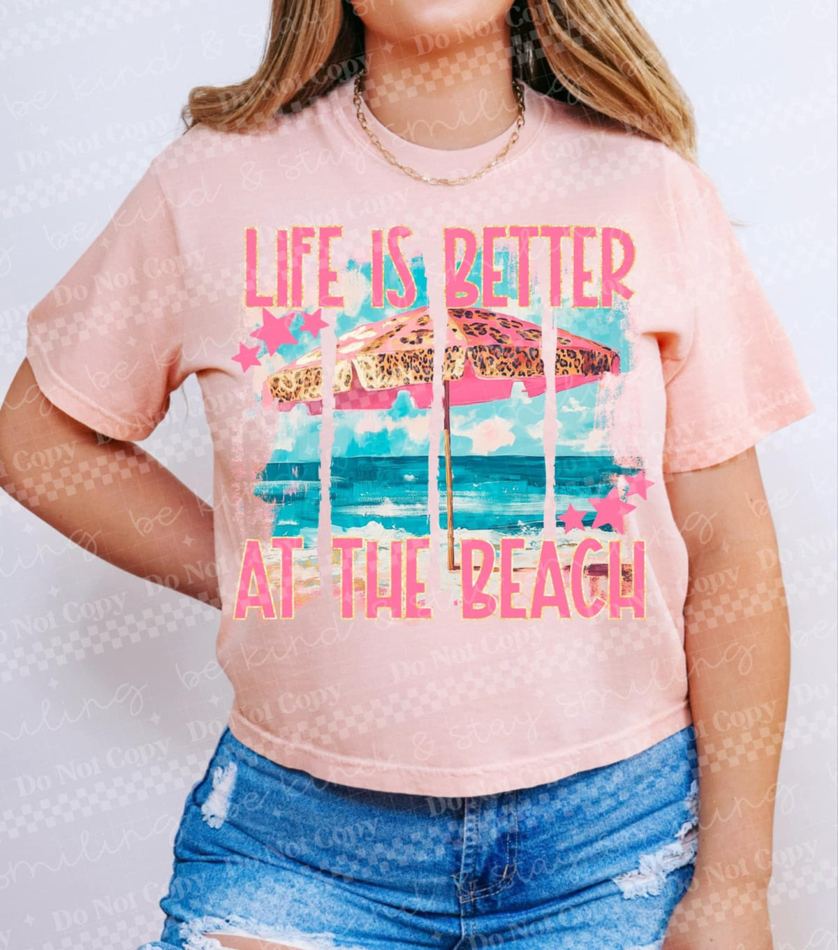 Life is better at the beach (CMLD) 97787 DTF transfer
