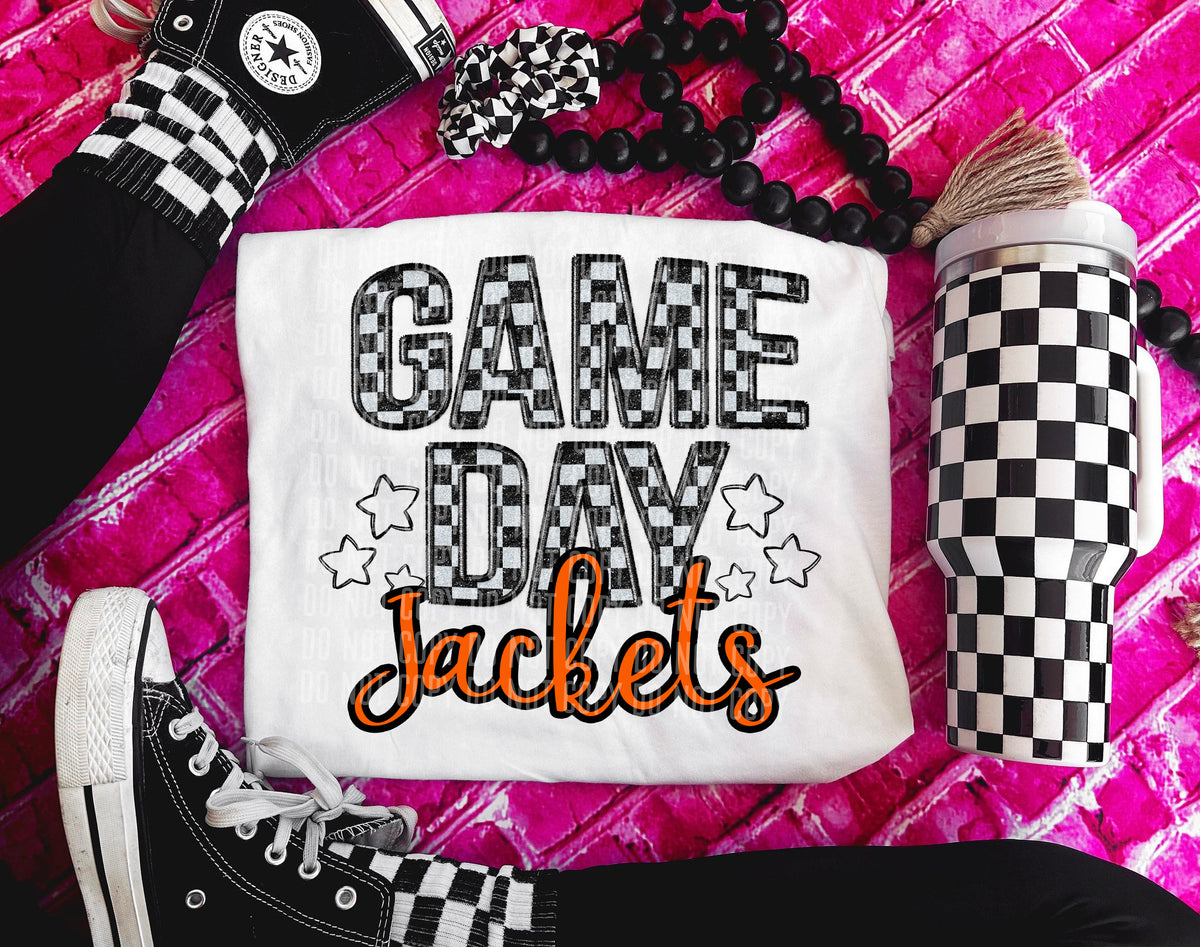 Game Day Jackets (orange) 30913 DTF transfers