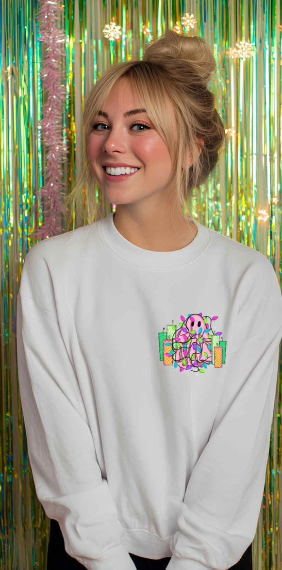 Haunt me not sleigh me later pocket 109134 DTF transfer