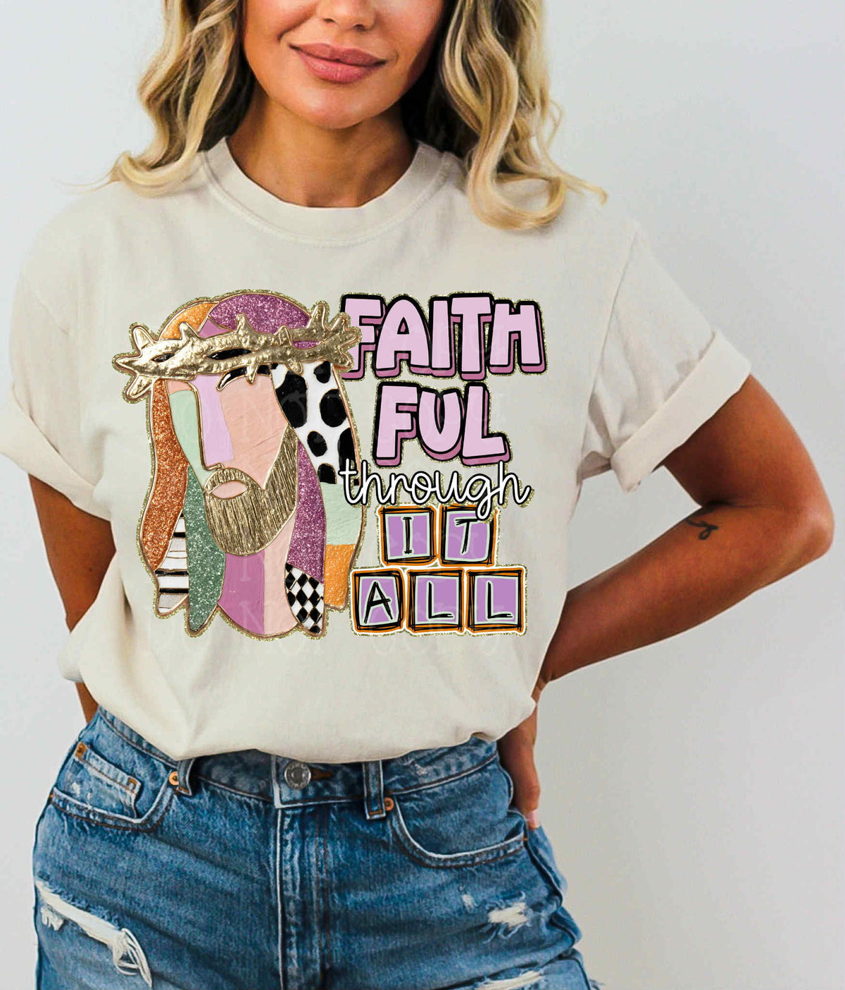 Faithful through it all EXCLUSIVE DTF Transfer