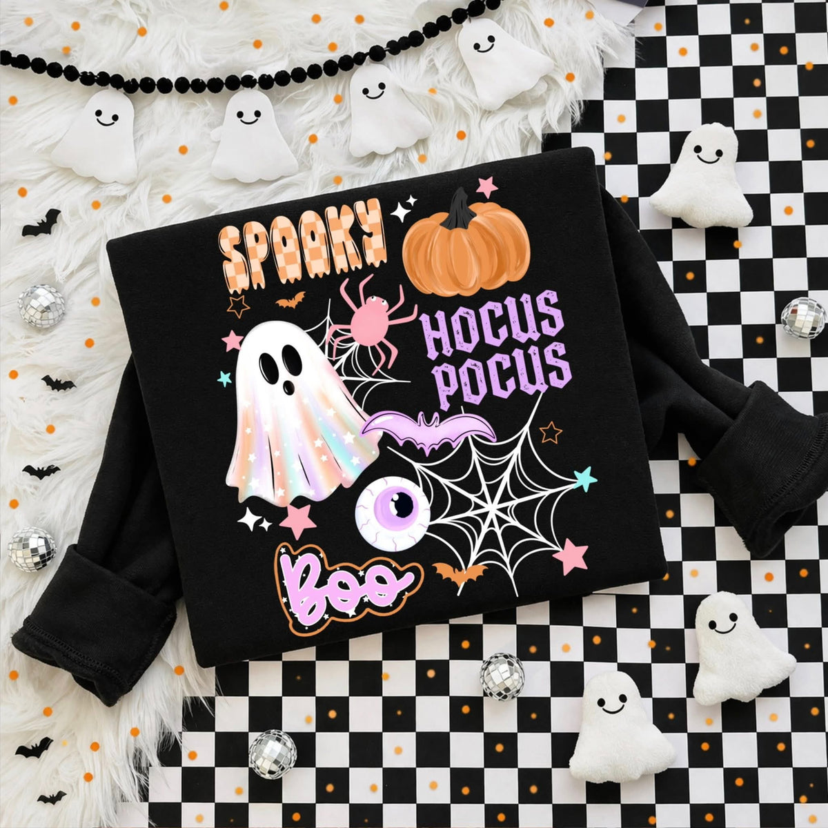 Spooky hocus pocus boo Sunday Special DTF transfer