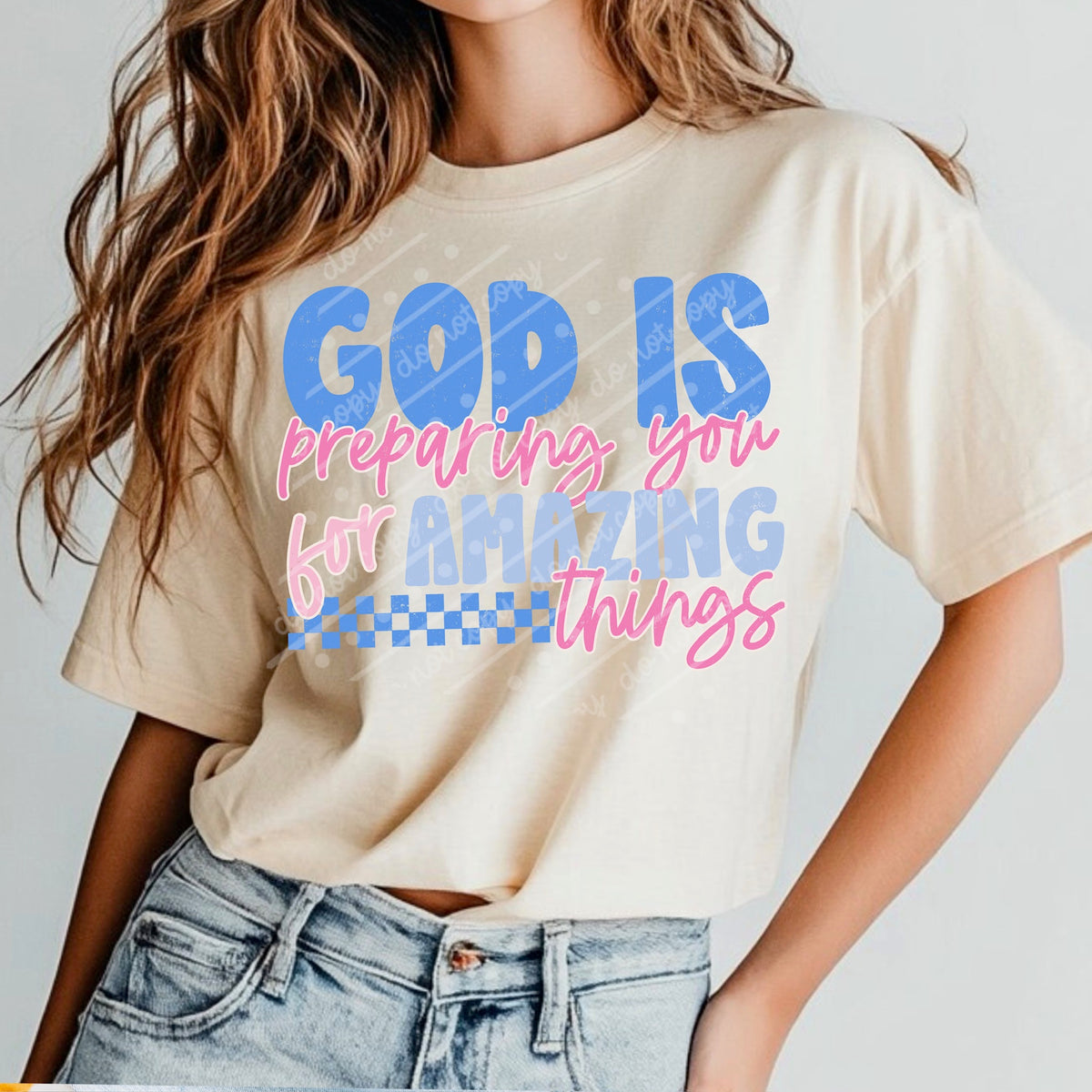 God is preparing you (scarlow) DTF transfer