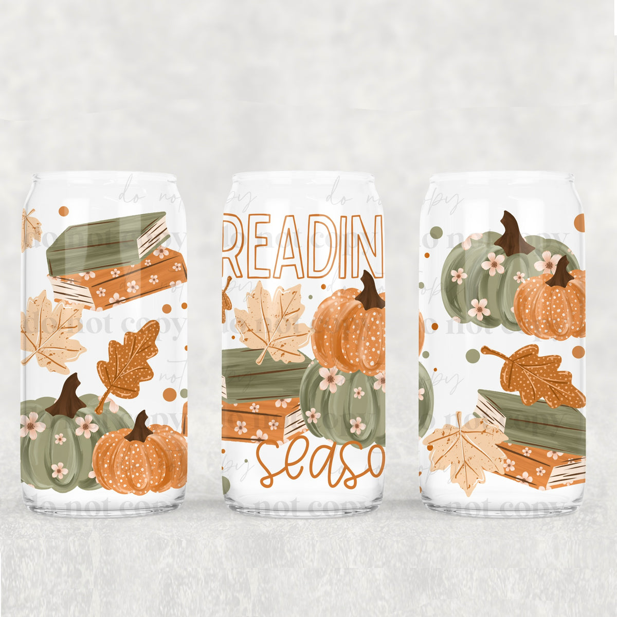 Reading season (exclusive) UV DTF WRAP