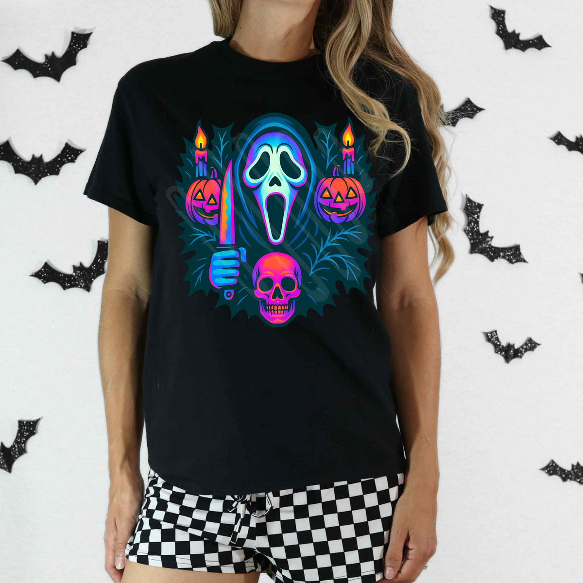 Ghost NEON EXCLUSIVE DTF transfer