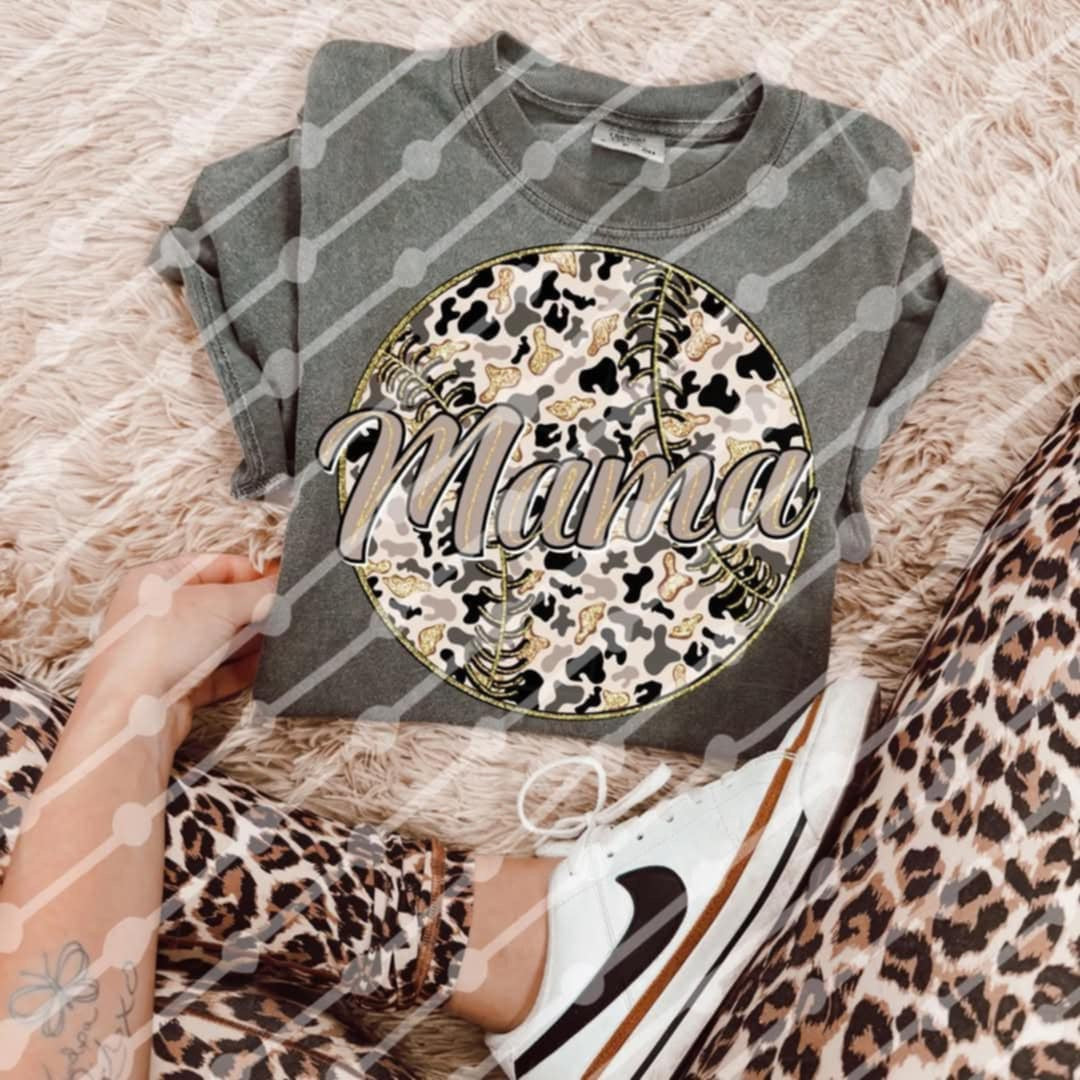 Mama camo ball (JBD) 96563 DTF transfer
