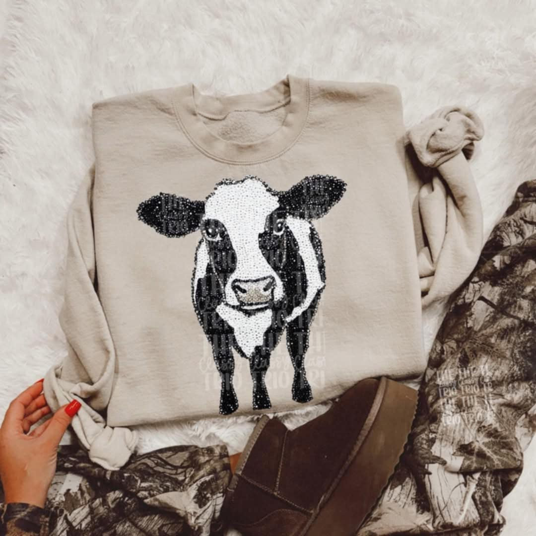 Rhinestone cow (Classy) 95262 DTF transfer