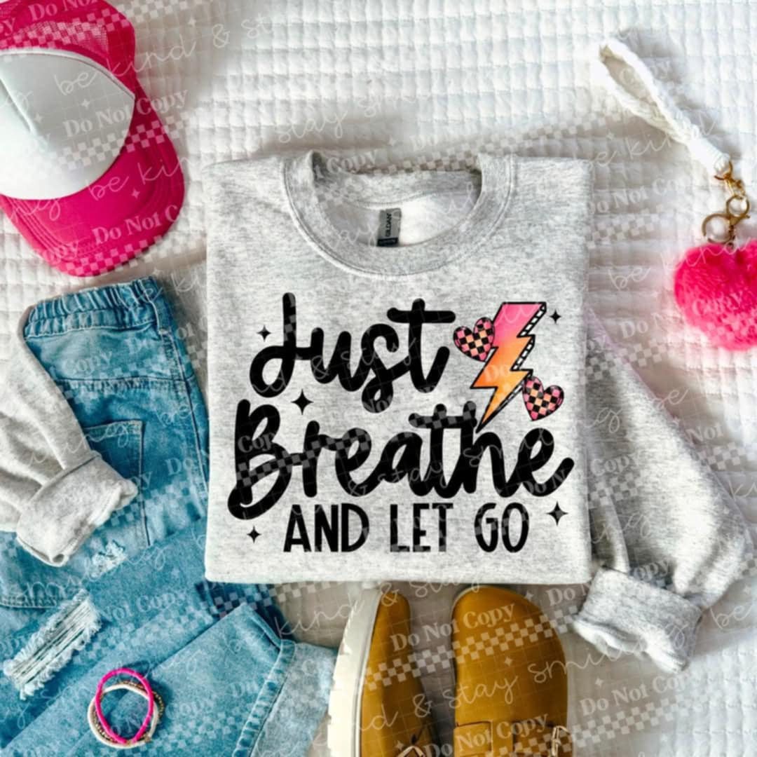 Just breathe and let go (CMLD) 94342 DTF transfer