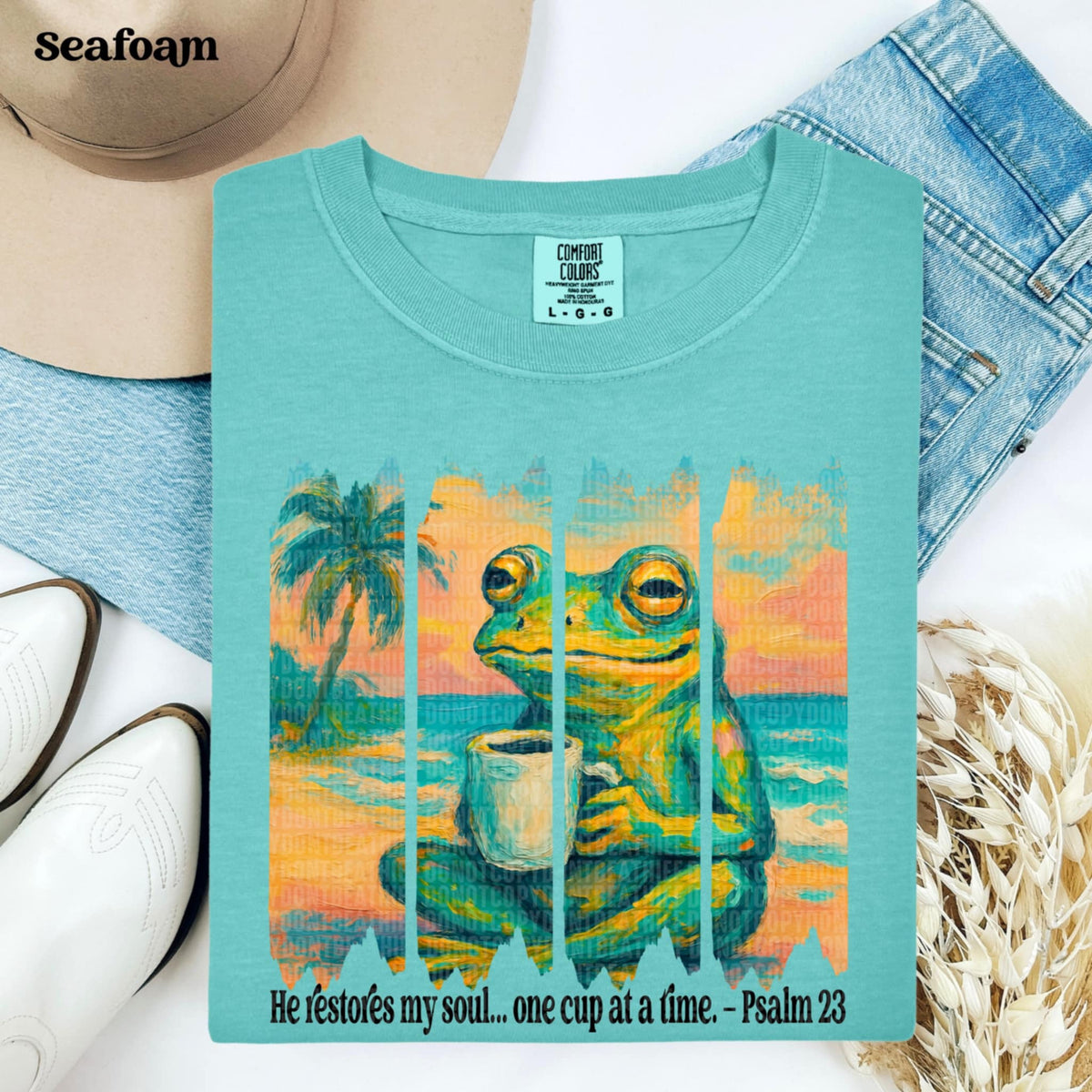 He restores my soul… one cup at a time (SDD) 99268 DTF transfer