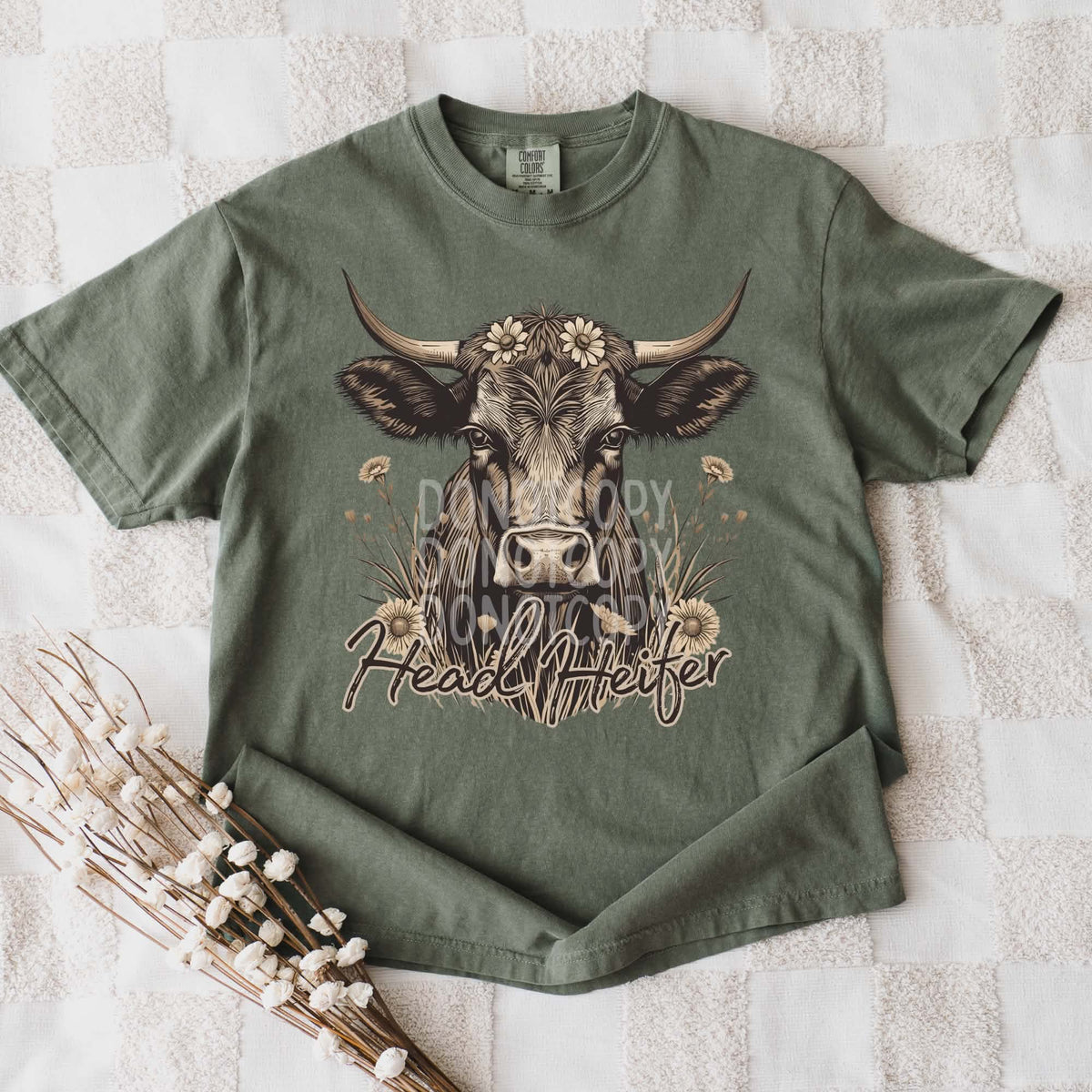 Head Heifer Cow (CSG) DTF Transfer