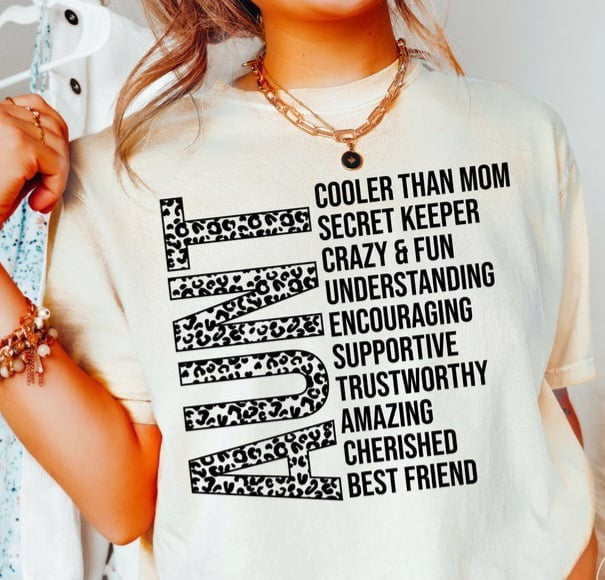 Aunt cooler than your mom secret keeper 75996 DTF transfer