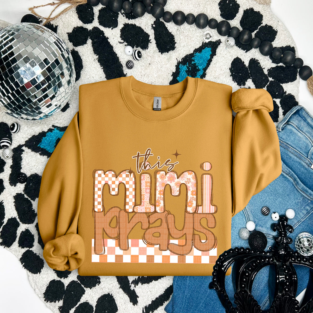 This Mimi prays 91673 DTF transfer