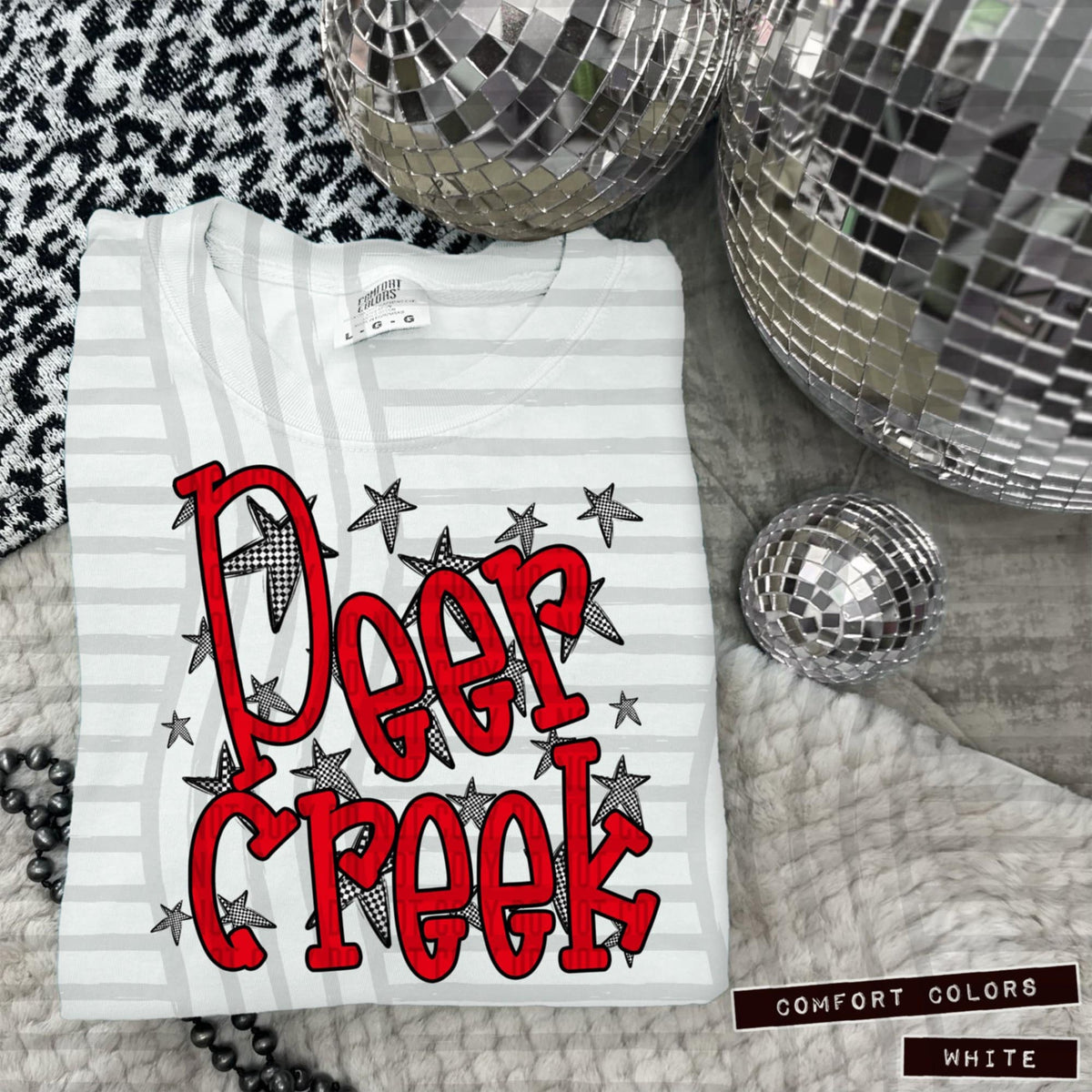 Red Staggered Mascots (Caplinger)