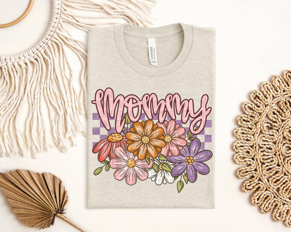 Mommy flowers (Caplinger) 92706 DTF transfer