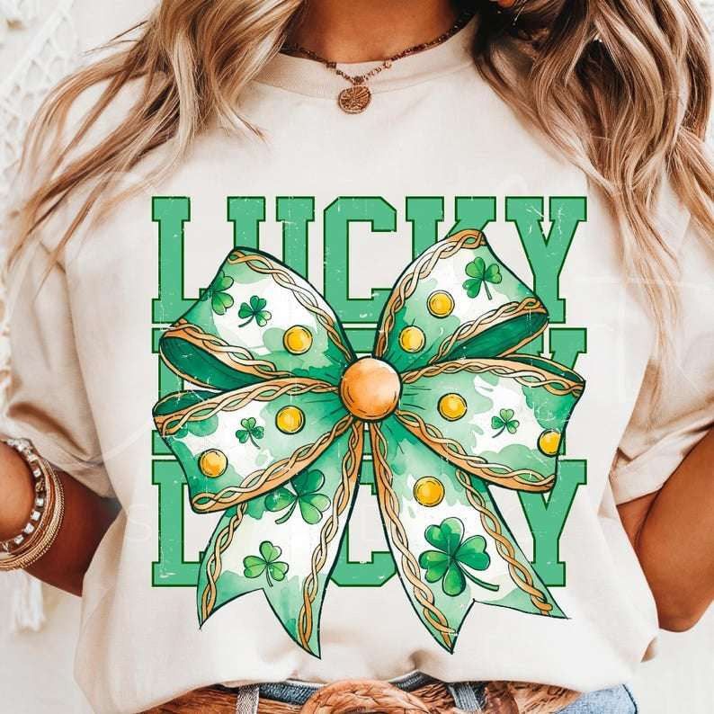 Lucky stacked 75972 DTF transfer