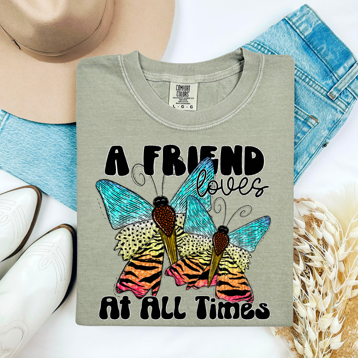 A friend loves at all times 103647 DTF transfer